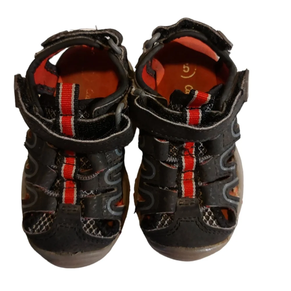 Cat and Jack Afton Hiking Fisherman Sandals Toddler Size 5 Blue And Red